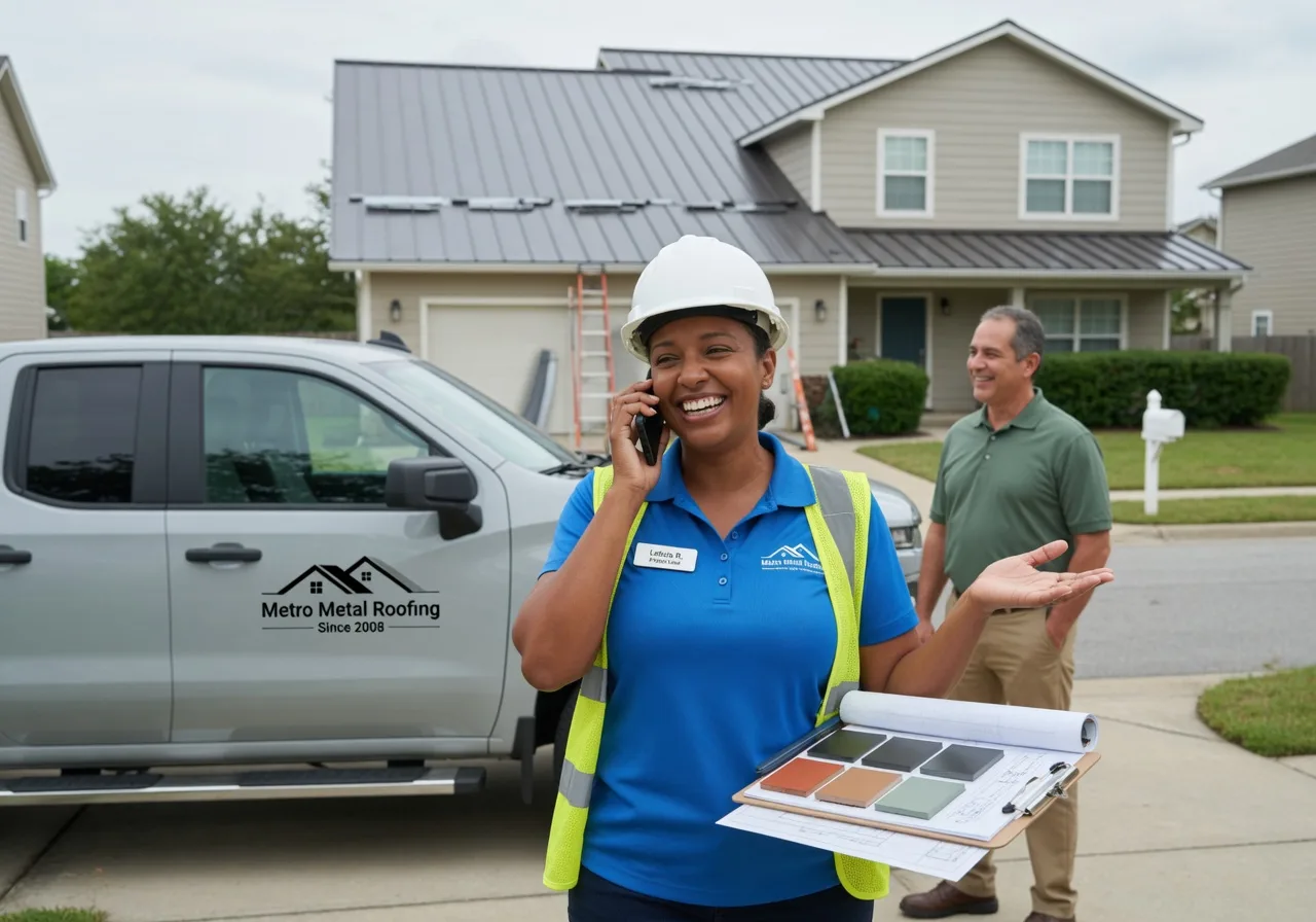 Storm Damage Metal Roof Repair in Hilltown, PA